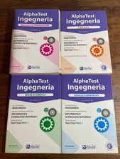 AlphaTest Kit Ingegneria TOLC-I Completo 4 Volumi Ed. 2018/2019