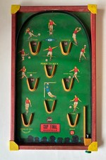 CUP FINAL BAGATELLE CALCIOBALILLA FLIPPER VINTAGE ANNI 1950 GIOCO