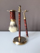 SET DA BARBA PENNELLO RASOIO