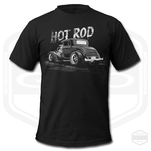 Shirt uomo hot rod auto - t-shirt, 5