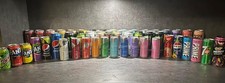 Collezione 56 Lattine Vuote – Monster, RedBull, Fanta e Altre Rare da Collezione