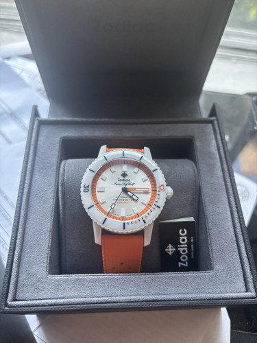 Orologio zodiac super - orologio, orange