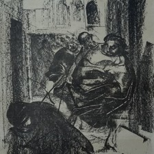 Litografia Pietro Annigoni