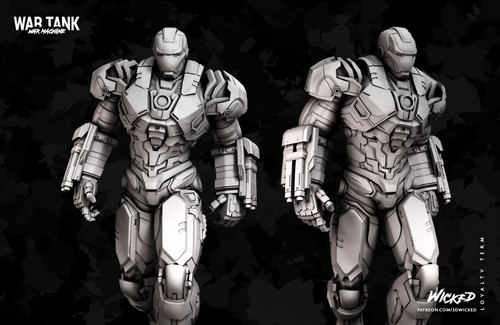 War machine marvel 4 - machine,, marvel,