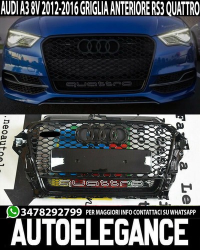 Griglia anteriore audi 8v - griglia,