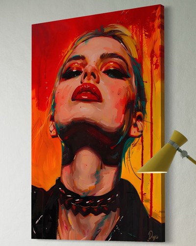 Quadro tela volto bella - quadro,