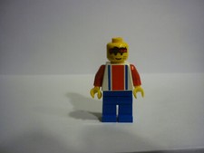 LEGO Soccer Player Red & Blue