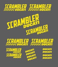 KIT 16 Adesivi DUCATI SCRAMBLER ITALIA INDEPENDENT 800 400 1100