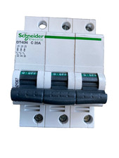 Interruttore di protezione linea Schneider, DT40N, 3P, C20A, curva a D