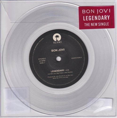 Bon jovi legendary clear - legendary, (clear