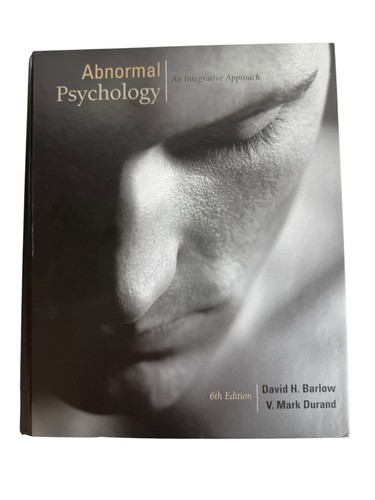 Abnormal psychology - psychology, an