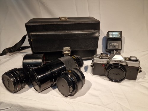 Minolta con obiettivi - xg-2,