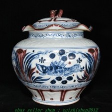 Vaso vaso loto pesce