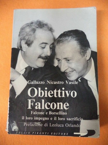Book libro obiettivo falcone - libro,