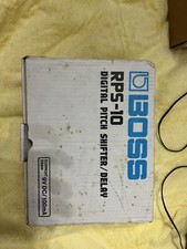 Boss Rps 10 Digital Pitxh Shifter Delay Vintage Boxed