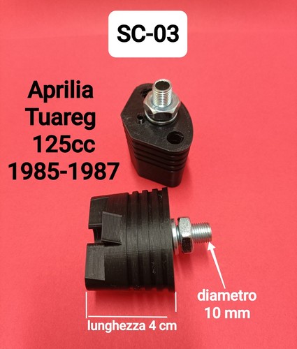 Coppia supporti gomma per - supporti,