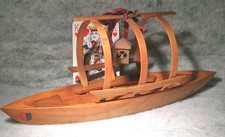 Modellino gondola veneziana - modellino,