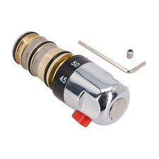 1 Set Ottone Bagno Termostatico Miscelatore Doccia Rubinetto Ricambio Cartuccia