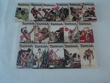 E.R. Burroughs TARZAN Giunti Bemporad Marzocco 1971/75 collana 16 libri completa