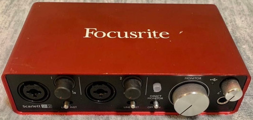 Focusrite scarlett 2i2 gen1 - scarlett,