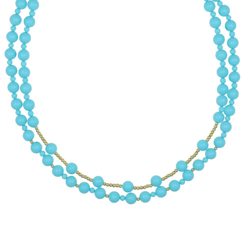 Collana nivy choker dorato - choker,