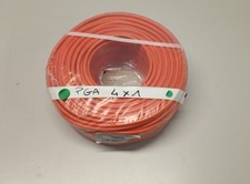Matassa 100mt cavo plastigomma flessibile arancio 4x1