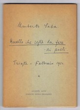 Saba Umberto Quello che resta