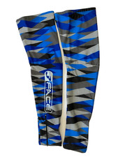 Gambali felpati termici Anatomici ZIP Caviglia ciclismo mtb Tg. XL