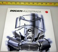 DUCATI MULTISTRADA ADESIVO STICKER VINTAGE