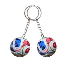 2PCS Portachiavi Calcio 2026