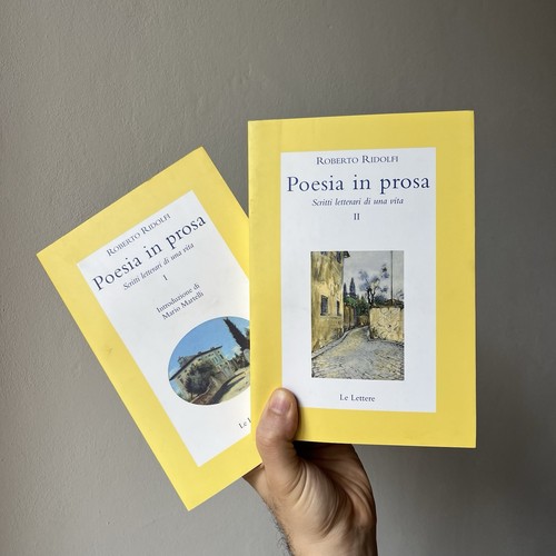 Roberto ridolfi poesia - roberto,
