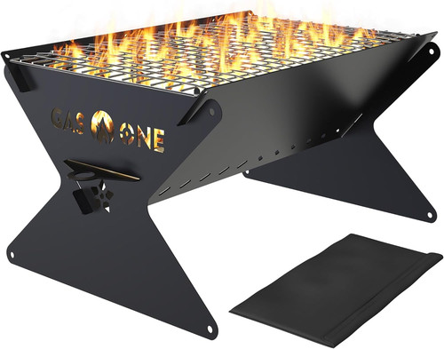 Parrilla carbon portatil - carbon,