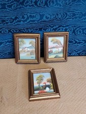 Tris Di Quadretti Miniatura
