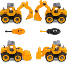 4PCS Ruspa Giocattolo Trattore