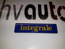 Emblem tailgate Lancia Delta