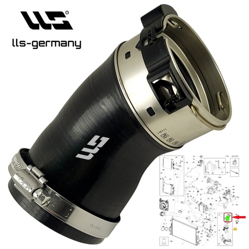 Tubo turbo intercooler per