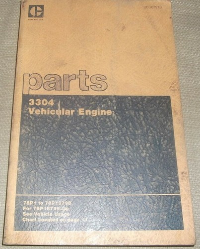 Cat caterpillar 3304 manuale - cat,