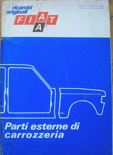 Fiat parti esterne - parti, di