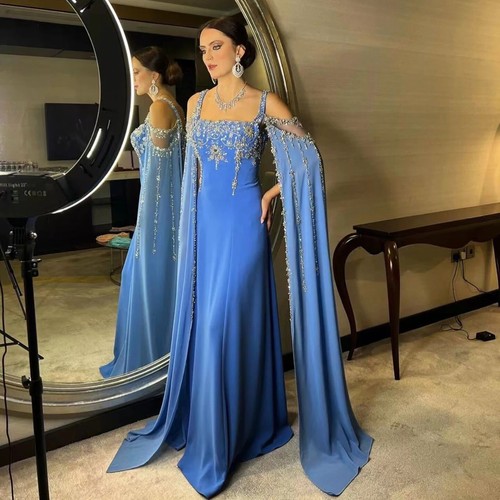 Abito sera blu chic lusso - da,