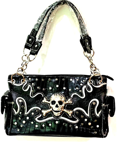 Borsa donna strass teschio - , e