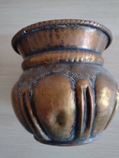 vaso o porta vaso in rame a
