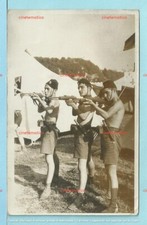 cartolina fotografica di tre