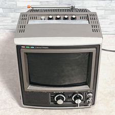 Sony KV-1020 10" Trinitron Color TV / Portatile Retro CRT Televisore Vintage