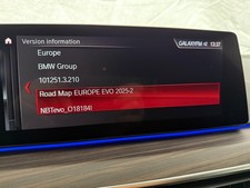 Aggiornamento navigazione originale BMW Europe EVO 2025-2 MAP iDrive 5/6 + file codice FSC