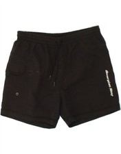 SCORPION BAY pantaloncino sportivo uomo grafico piccolo nero poliestere BL10