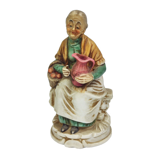 Statuina porcellana ceramica - statuina,