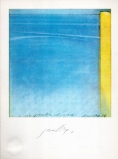 PIERO GUCCIONE 'GEOMETRIA' litografia firmata numerata e timbrata Bolaffi Arte