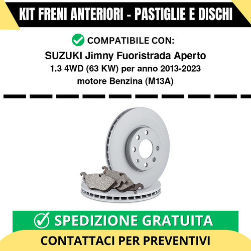 Kit freni anteriori pastiglie - kit, (pastiglie