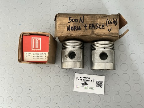 Set pistoni fiat 500 - set,