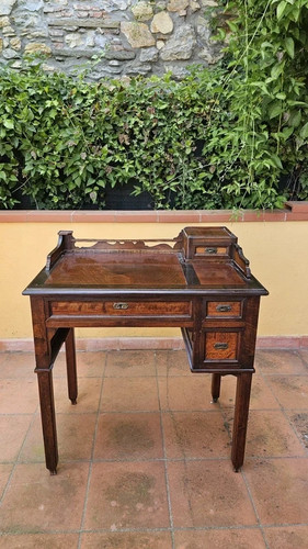 Scrittoio antico noce - in,